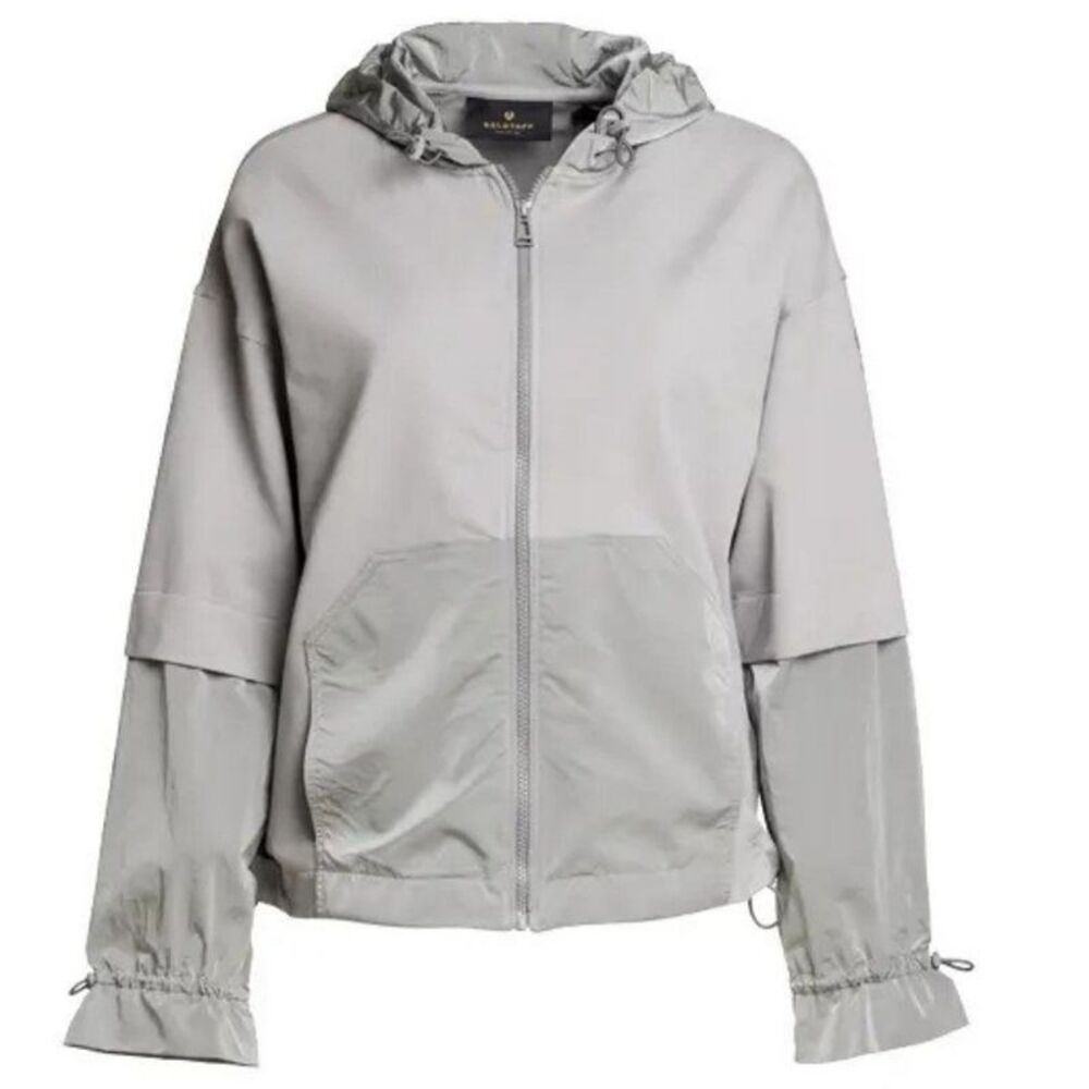 Belstaff Unisex Adult Torque Full Zip Hoodie / Gray